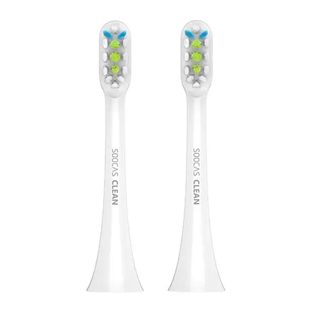 Насадка для зубной щетки SOOCAS X3 (2 шт) (BH01W) (White/Белый) - 2