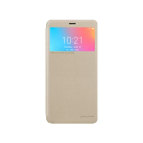 Чехол-книжка для Xiaomi Redmi 6A Nillkin Sparkle Leather Case (Gold/Золотистый) - 1