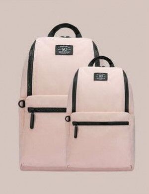 Набор рюкзаков Xiaomi Parent-child travel leisure backpack largesmall (Pink) - 3