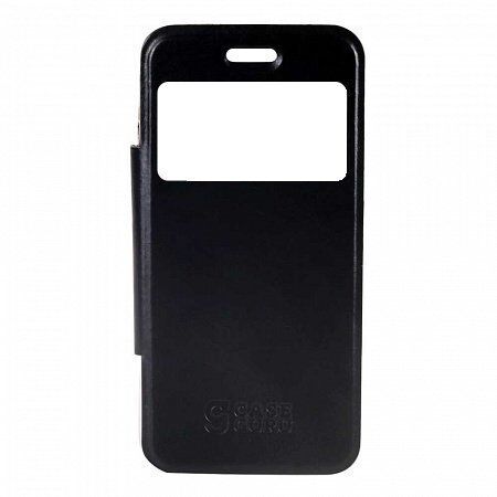 Чехол-книжка с окошком для Xiaomi Mi 6 CaseGuru Ultimate Case (Black/Черный) 