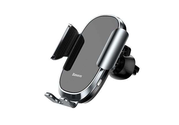 Держатель для смартфона Baseus Smart Car Mount Cell Phone Holder SUGENT-ZN0S (Silver) - 2