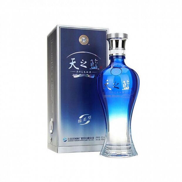 Ликер (2 бутылки по 520 ml.) Yahghe Sea Blue Flagship Edition Soft Taste 52° : характеристики и инструкции - 1
