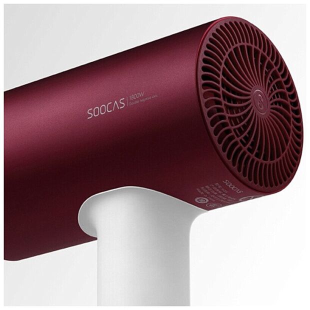 Фен для волос Soocas Anions Hair Dryer 2019 Standart Edition H3S (Red/Красный) - 2
