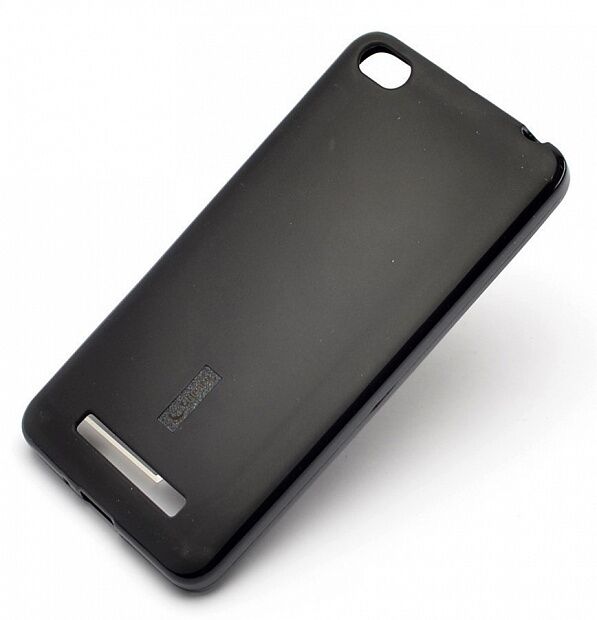 Силиконовый чехол для Xiaomi Redmi 4A Cherry Silicone Case (Black/Черный) 