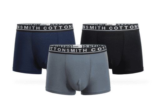 Набор мужских трусов Cottonsmith 3 Packs Of Comfortable Antibacterial Underwear Men's - 2