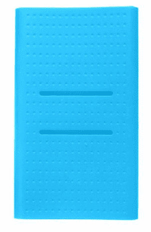 Силиконовый чехол для Xiaomi Mi Power Bank 2 20000 mAh (Blue/Синий) 