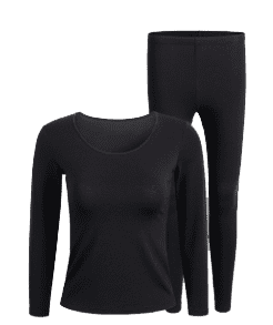 Женская пижама CottonSmith Basic Basic Comfort Underwear Set Women (Black/Черный) 