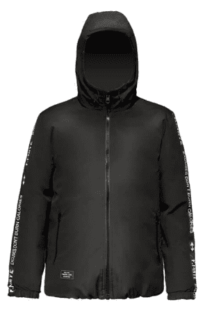 Куртка F.Mate Fashion Training Double-Faced Short Down Jacket (Dark Grey/Темно-Серый) - 1