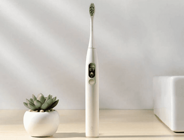 Внешний вид зубной щетки Xiaomi Oclean X Intelligent Sonic Electric Toothbrush