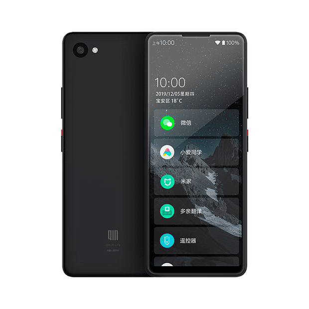 Смартфон Qin AI Multi-Parent Pro 64GB/2GB (Black/Черный) 