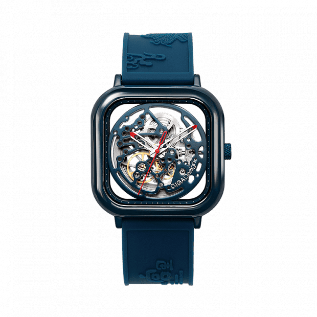 Механические часы Ciga Design Full Hollow Mechanical Watch Court Special Edition (Blue/Синий) 